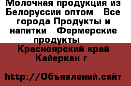 Молочная продукция из Белоруссии оптом - Все города Продукты и напитки » Фермерские продукты   . Красноярский край,Кайеркан г.